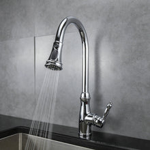 Load image into Gallery viewer, Single Handle Kitchen Faucet with Pull-Down CAK27601011
