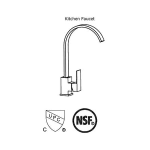 Single function kitchen faucet CAK6220216B