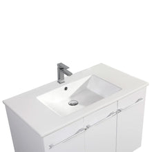 Load image into Gallery viewer, ANNECY 48&quot; SINGLE, GLOSSY WHITE, TWO DOORS, ONE DRAWER, BATHROOM VANITY
