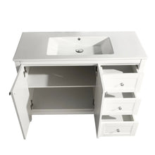Load image into Gallery viewer, CANNES 48&quot; SINGLE, TWO DOORS, THREE DRAWERS, BATHROOM VANITY
